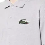 Поло унисекс серое LACOSTE, серый - фото 5