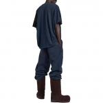 Футболка с вышивкой Balenciaga, синий - фото 5