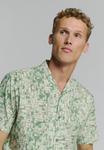 Рубашка PRINTED NO EXCESS, зеленый - фото 4