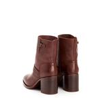 Коричневые кожаные ботильоны Evette Aquatalia, коричневый - фото 3