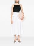 Юбка миди Moschino с цепочками, белый - фото 2