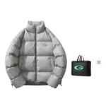 GOLFCROSS Пуховик унисекс, Gray - фото 3