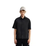 Рубашка мужская черная Zara, черный - фото 4