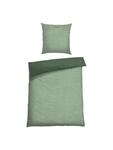 Постельное белье Schiesser set Doubleface Feinbiber 2 tlg, зеленый - фото 4