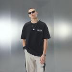 Футболка унисекс Magmode, черно-розовая - фото 9