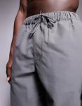 Длинные шорты для плавания ASOS DESIGN серого цвета - фото 3