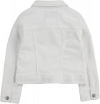 Джинсовая куртка дальнобойщика Levi's для девочек, White - фото 2