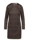 Платье из джерси KURZES QS, коричневый - фото 4
