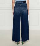 Джинсы белые Flare fit Pinko, синий - фото 4