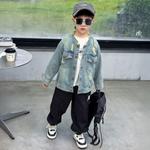 Детская куртка с воротником стойкой Moderate EASTERN CAMEL, синий - фото 8