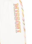 Missoni Kids спортивные брюки с вышитым логотипом, белый - фото 3