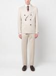 Tonello костюм с двубортным пиджаком, нейтральный - фото 2