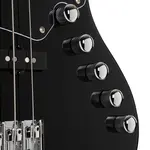 Бас-гитара Cort Elrick NJS серии, 4 струны, черная - фото 6