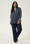 Блуза JOLANA Kaffe Curve, темно-синий - фото 2