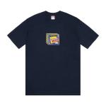 Футболка Supreme Cheese Tee, Navy - фото