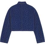 Maison Kitsune Джинсовая куртка с геометрическим принтом, Blue - фото 4