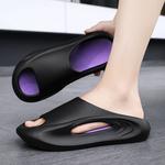 Шлепанцы унисекс Caritesport, белый/фиолетовый - фото 13