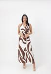 Платье Elara Maxi dress, Braun/Dark Brown - фото 2