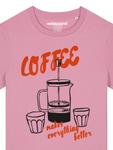 Рубашка Watapparel  Coffee makes everything better, Rose - фото 4