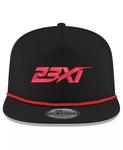 Мужская черная кепка-кепка для гольфа 23XI Racing Snapback - фото 4
