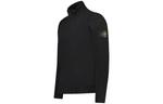 Свитер wappen patch high neck half button knit 'black' Stone Island, черный - фото 3