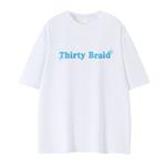 Футболка унисекс 30BRAID, розово-красная - фото 5