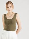 Топ ONLY ONLLIVE LOVE, оливковый - фото 2