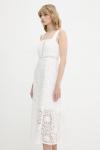 Платье Morgan, белый - фото 4