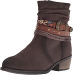 Женские вестерн-сапоги ROPER Libbie, Burnished Brown Faux Leather - фото