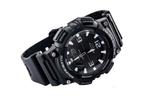 Часы CASIO Tough Solar Solar Sports Waterproof Electronic For Men Solar Powered Mens Black Analog, черный - фото 2