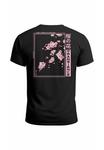 Футболка Neverless BACKPRINT JAPAN ASIEN KIRSCHBLÜTE SAKURA, Schwarz/Anthracite - фото 5
