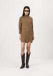 Платье-джемпер ONLALEXA BUTTON DRESS ONLY, коричневый - фото