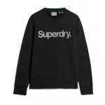 Толстовка Superdry Core Logo City Loose, черный - фото