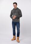 Худи Pier One WAFFLE HOODIE, Dark Grey - фото 2