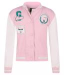 Куртка для девочки Guess с вышивкой, розовый - фото