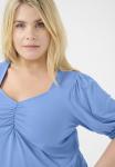 Блуза Kaffe Curve KCSISSY, Ebb And Flow/Blue - фото 4