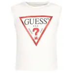 Укороченная футболка Guess, белый - фото
