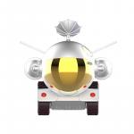 Фигурка Mega Space Molly Astronaut Wander Car трендовая 10см POP MART - фото 2