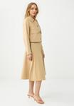 Юбка Jimmy Key A-line skirt, Camel - фото 4
