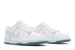 Кроссовки Nike Dunk Low GS 'White Grey Teal', белый - фото 9