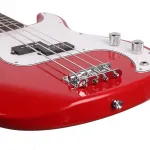 Электрогитара Glarry Red GP Bass - фото 8
