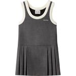 Мини-платье grisaille MIU MIU, серый - фото