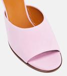 Замшевые мюли Oli Chloé, Creamy Lilac - фото 6