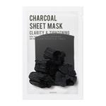 Очищающая тканевая маска с углем 22 мл Eunyul Charcoal Sheet Mask - фото