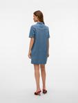 Платье-рубашка VERO MODA AUSTIN, Blue denim - фото 3
