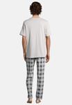 Пижама Ночь и Дом SCHIESSER, цвет Grau Kariert / Grau - фото 3