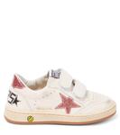 Кроссовки ball star Golden Goose Kids, белый - фото 4