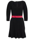 Мини-платье с рукавами-фонариками Stella McCartney, черный - фото