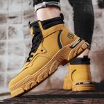 Мужские ботинки Cahhrrn X Martin Boot Men Beige Huanai - фото 8