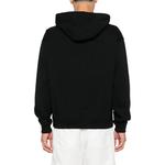 Принтованный худи на шнурке VERSACE, черный - фото 3